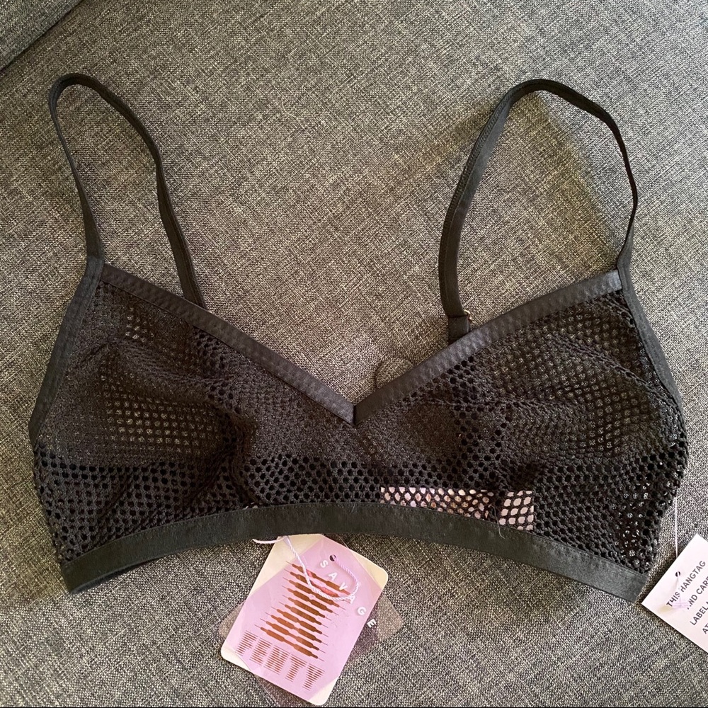 Savage X Fenty mesh bralette